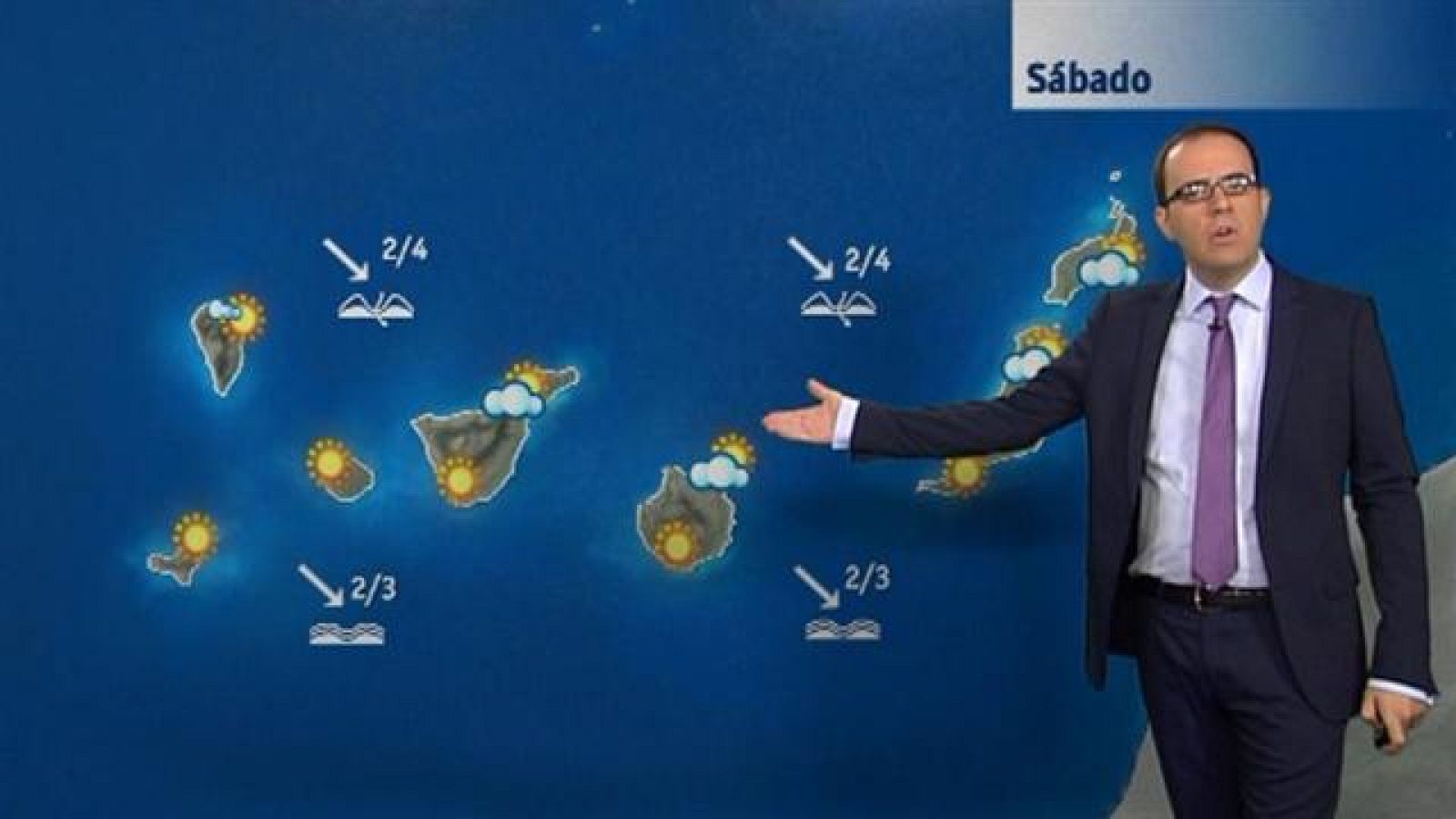 El tiempo en Canarias - 25/04/15 | Ver