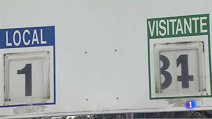 Telediario 1 - Una goleada en un partido de alevines que invita a la reflexión