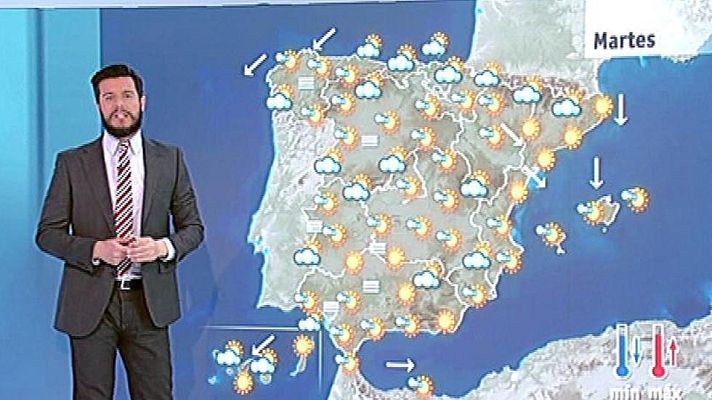 El tiempo - Jornada estable y ligeramente más cálida