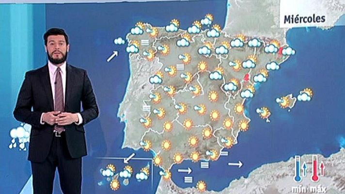 El tiempo - Nubes en el noreste pero en general claros