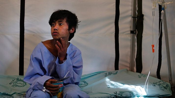 Telediario 1 - Terremoto en Nepal