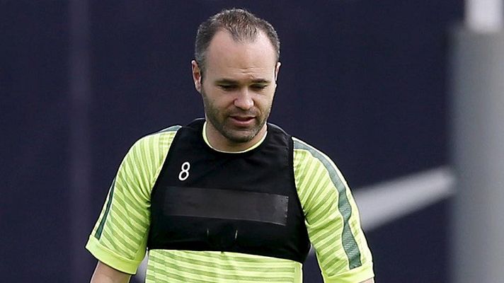 Telediario 1 - El mejor Iniesta se pone a prueba en el Barça-Bayern