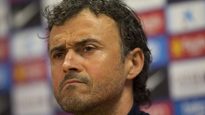 Telediario 1 - Luis Enrique: "Prefiero que el Madrid se deje puntos en Sevilla"