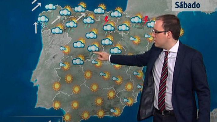 El tiempo - Lluvias en Galicia