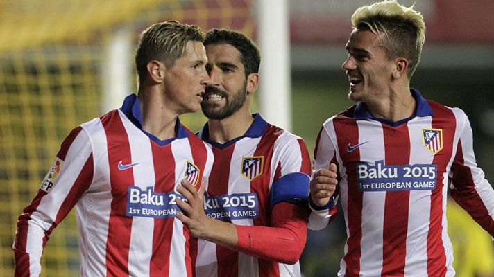 Telediario 1 - El Atlético, a consolidar la tercera plaza