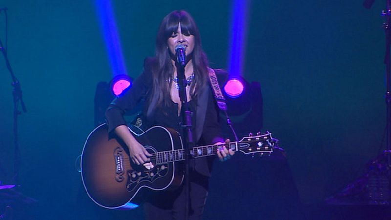 Vanesa Martín ofreció un concierto en el Teatro Real de Madrid