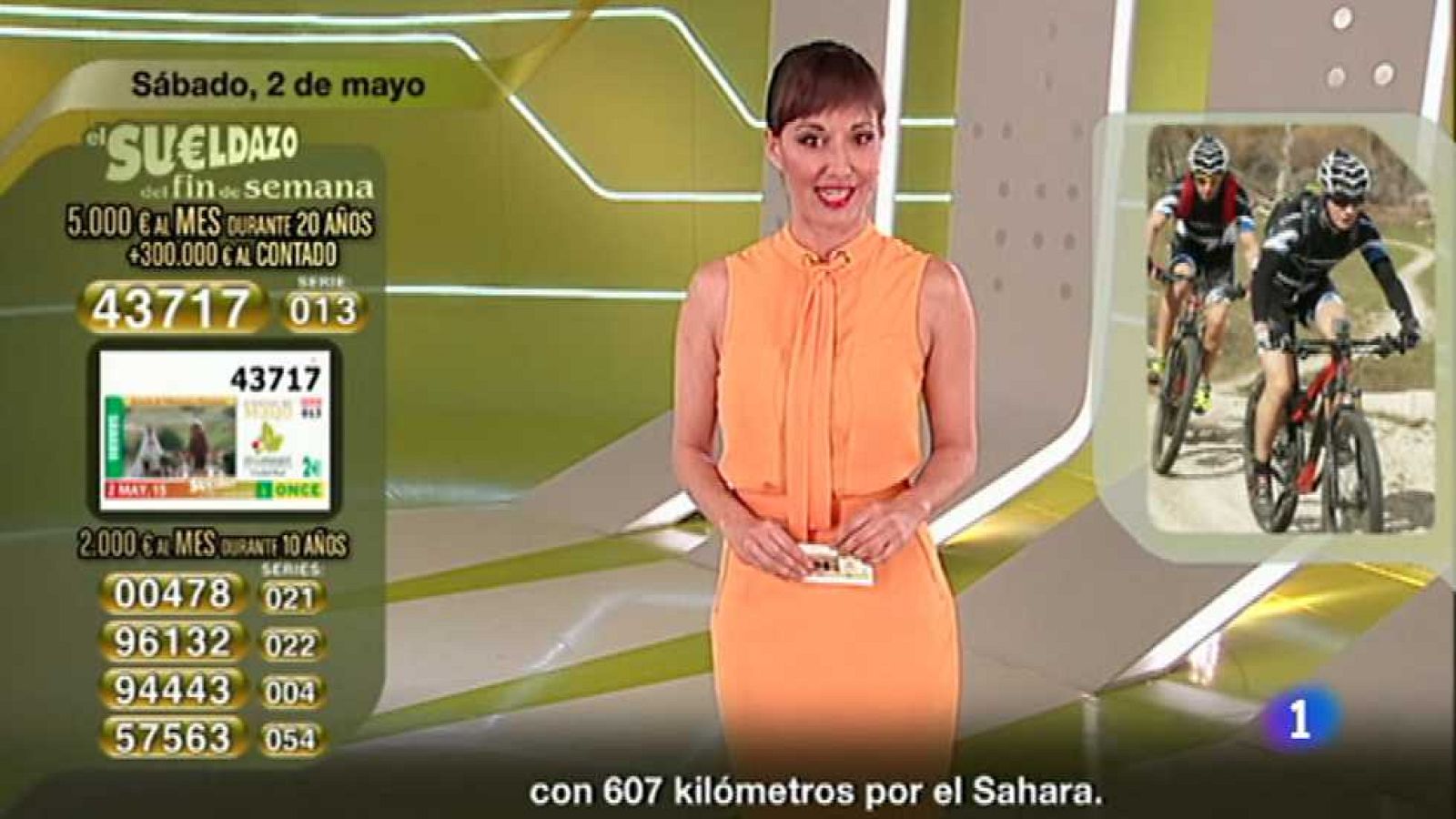 Sorteo ONCE - 02/05/15  - Ver ahora