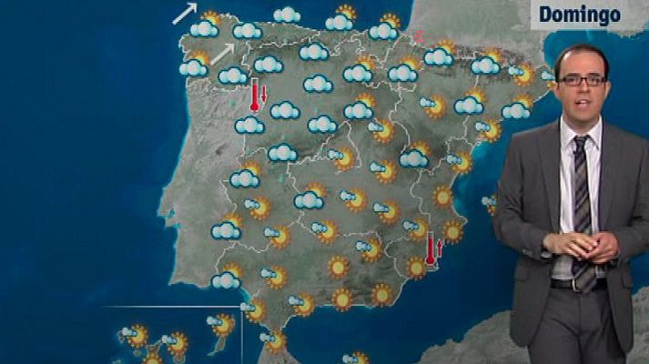 El tiempo - Lluvia persistente en Galicia y calor en el sudeste
