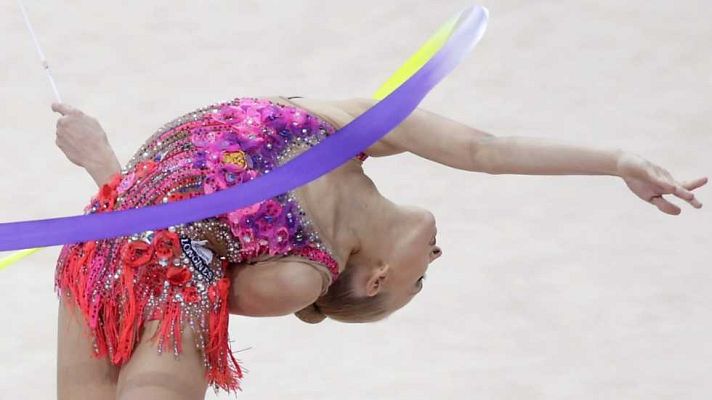 Gimnasia artística - Campeonato de Europa Competición II: Mazas + Cinta. Grupo A