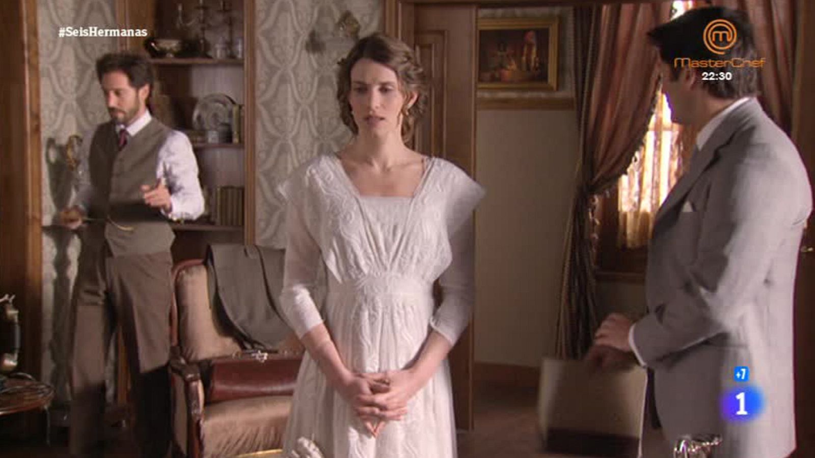 'Seis Hermanas' - Cristobal ayuda a Blanca ante doña Dolores