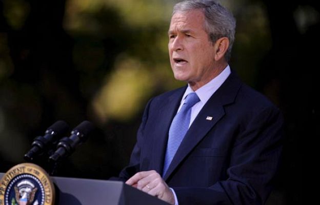 - Bush intenta calmar los mercados
