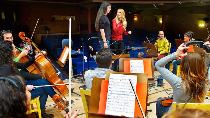 Eurovisión - Karaoke de la versión sinfónica de "Amanecer"