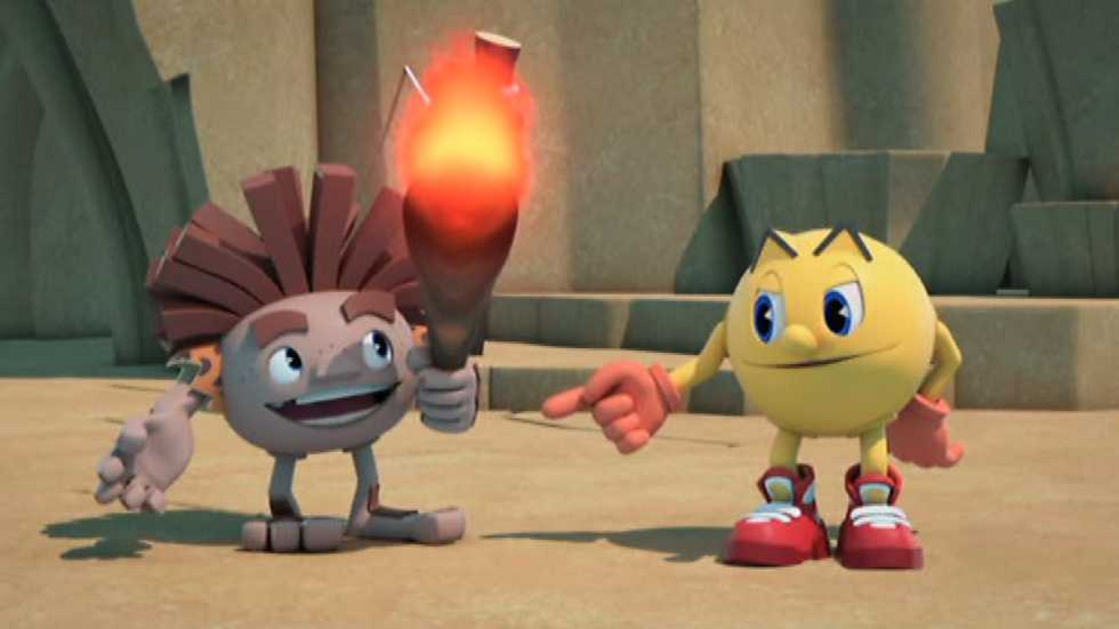 El Pac-Man de las cavernas - Pac-Man y las Aventuras Fantasmales | Ver