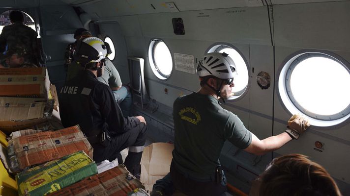 Telediario 1 - Llegan a una zona de Langtang que faltaba por inspeccionar