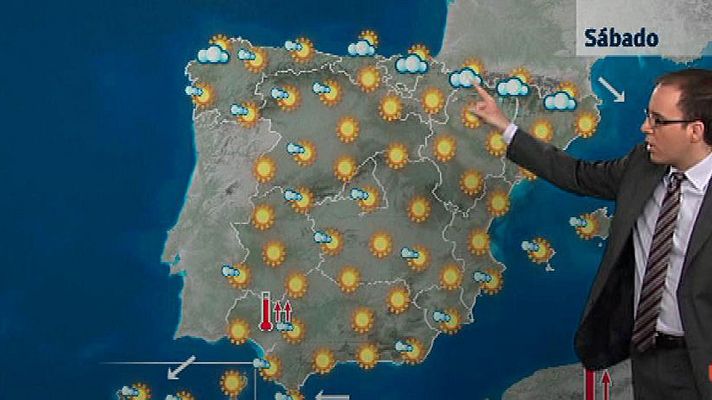 El tiempo - Ascenso notable de las temperaturas en el oeste de Andalucía