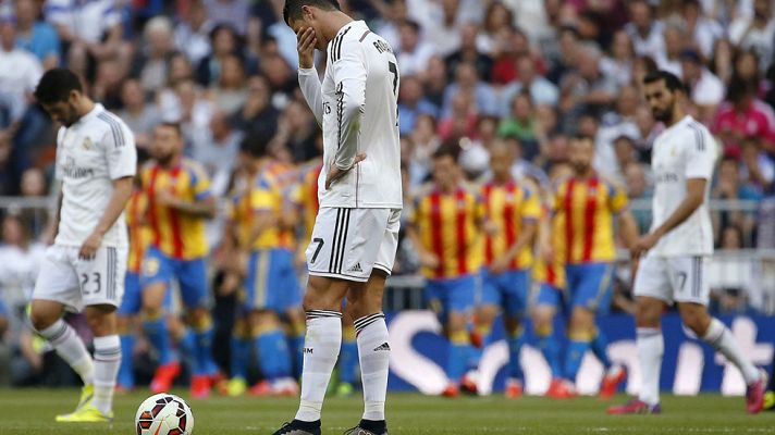 Fútbol - Real Madrid 2 - Valencia 2