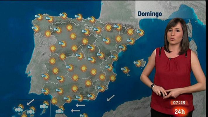El tiempo - Temperaturas diurnas en notable ascenso en el Cantábrico oriental y Pirineos