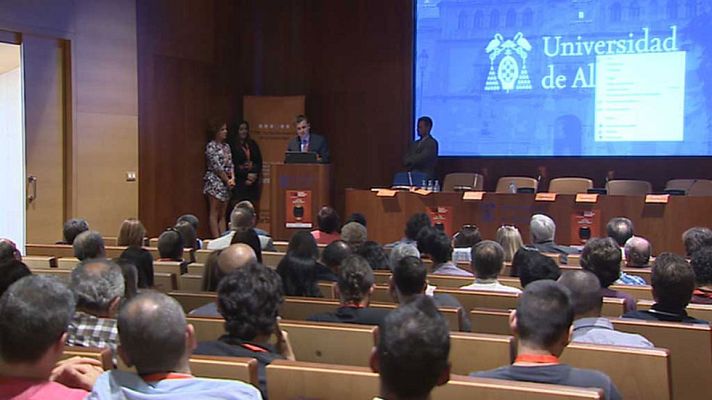 Telediario 1 - Decimosegundo Encuentro Nacional de la Tartamudez en Alcalá