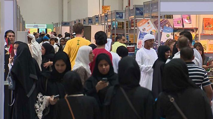 Telediario 1 - Comienza la feria del libro de Abu Dhabi
