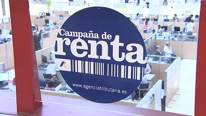 Telediario 1 - Desde este lunes se puede presentar en las oficinas de Hacienda la declaración de la renta