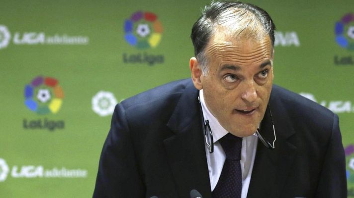 Telediario 1 - La Liga reitera su apoyo al Real Decreto