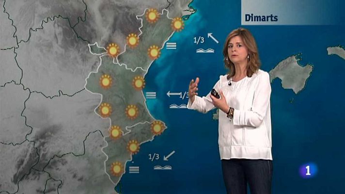 L'informatiu - Comunitat Valenciana - El tiempo en la Comunidad Valenciana - 12/05/15