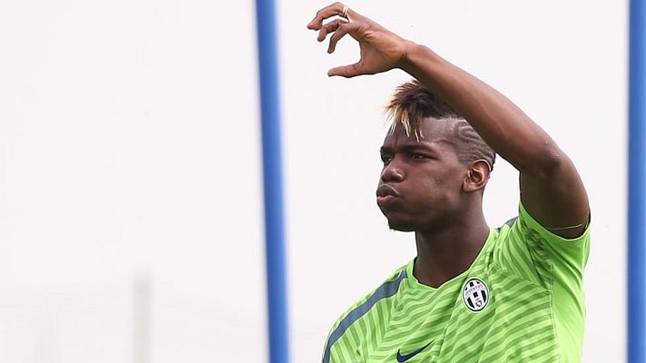 Telediario 1 - Pogba llega a tiempo para jugar contra el Madrid