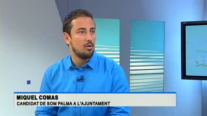 Informatiu Balear - Entrevista electoral a Miquel Comas, candidat de Som Palma a l'Ajuntament de Palma