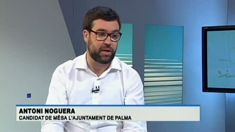 Entrevista electoral a Antoni Noguera, candidat de Més a l'Ajuntament de Palma | Ver