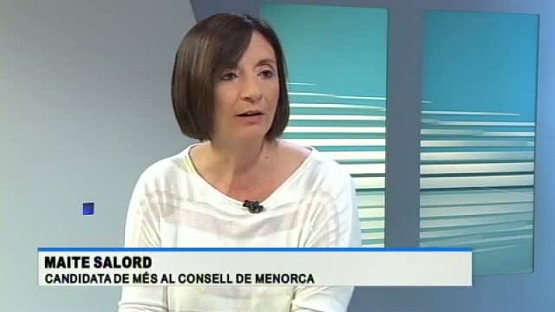 Entrevista electoral a Maite Salord, candidata de Més al Consell de Menorca | Ver