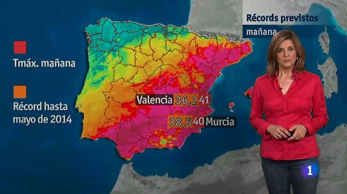 L'informatiu - Comunitat Valenciana - El tiempo en la Comunidad Valenciana - 13/05/15