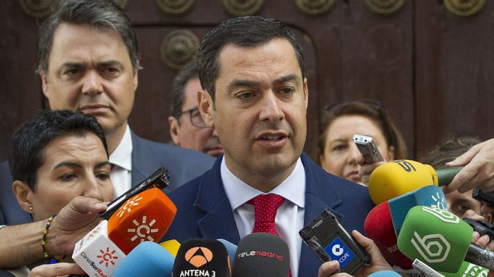 Telediario 1 - Susana Díaz paraliza la adjudicación de la mina y el PP rompe las negociaciones de investidura