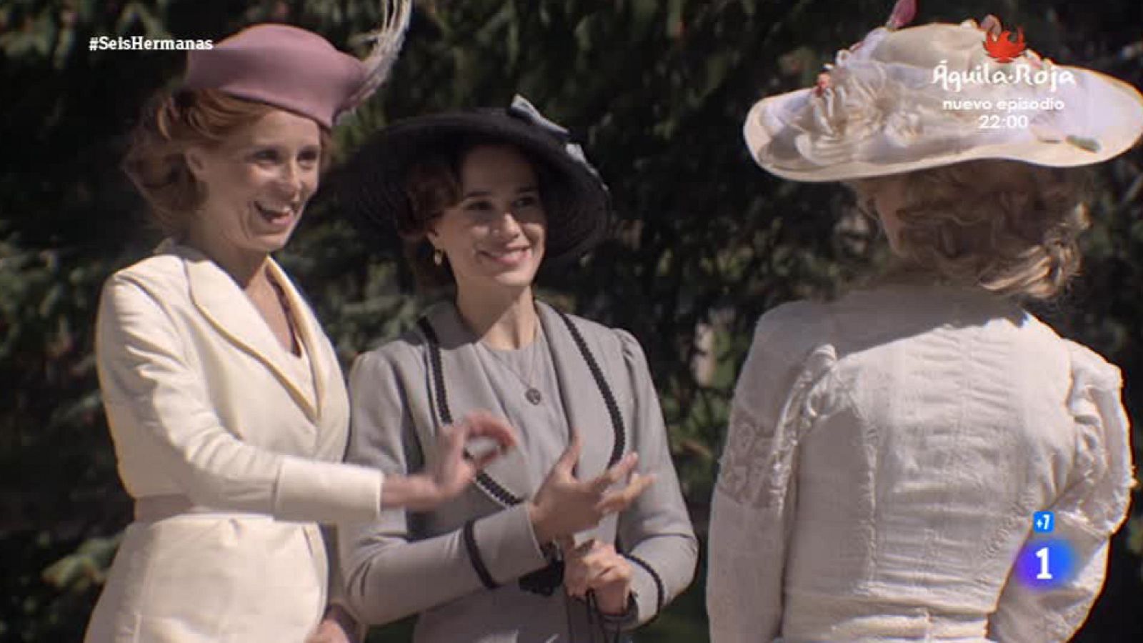 'Seis Hermanas' - Adela y Francisca abordan a la condesa de Reventlow