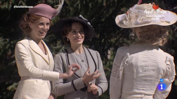 Seis hermanas - Adela y Francisca abordan a la condesa de Reventlow