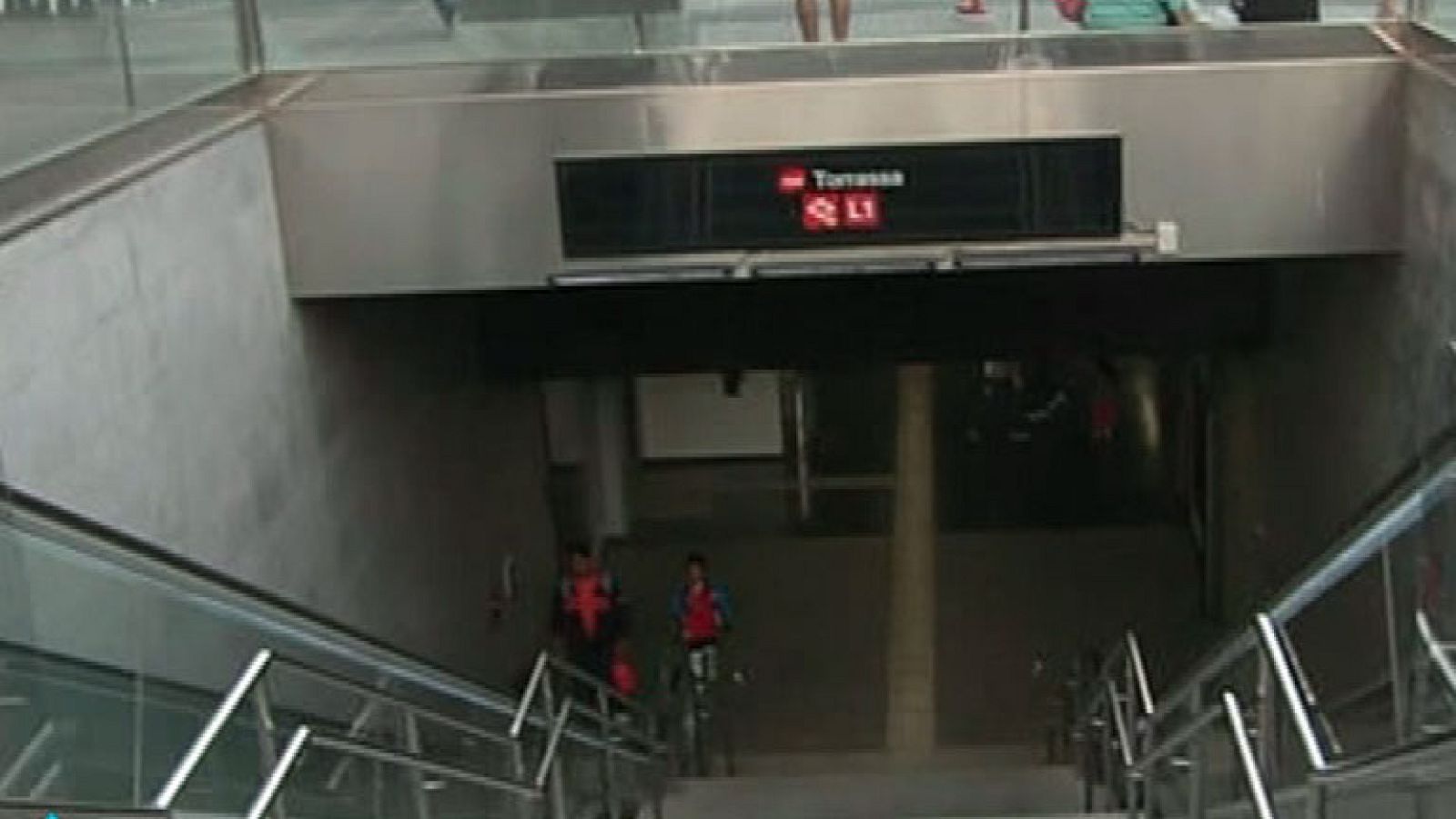 Cuatro heridos por arma blanca en el metro de L'Hospitalet