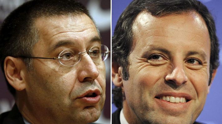 Telediario 1 - Bartomeu y Rosell se sentarán en el banquillo por el Caso Neymar