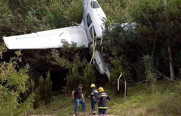  - Espectacular accidente de avioneta