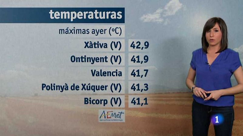 El tiempo en la Comunidad Valenciana - 15/05/15 - Ver ahora