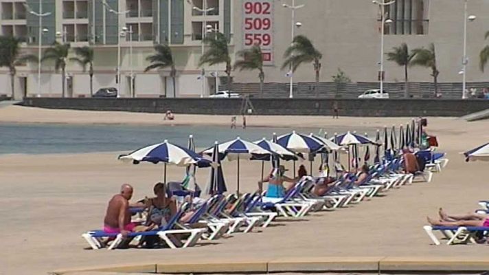 Telediario 1 - Adiós al calor extremo de los últimos días