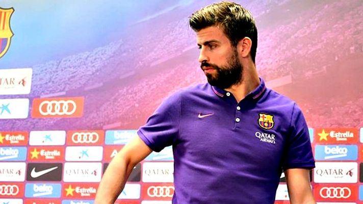 Telediario 1 - Piqué: "Estamos para ganar tres títulos pero aún no hemos ganado nada"
