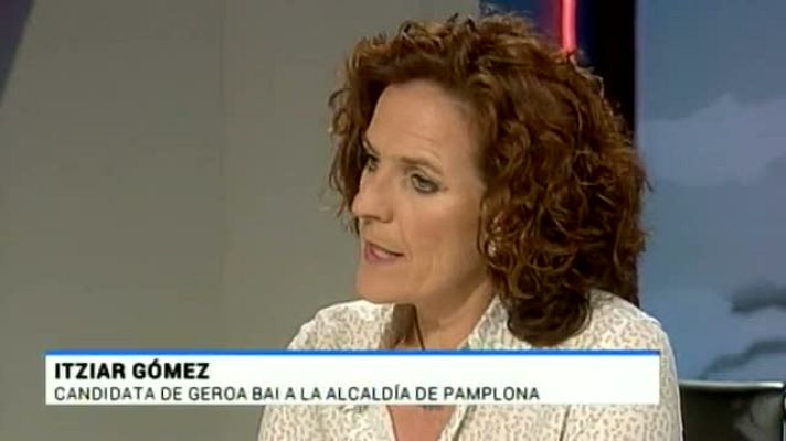 Telenavarra - Elecciones Municipales 2015 Itziar Gómez - 12/05/2015