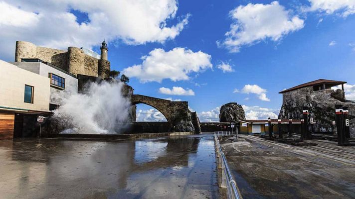 El tiempo - Precipitaciones débiles en el Cantábrico oriental y Pirineos