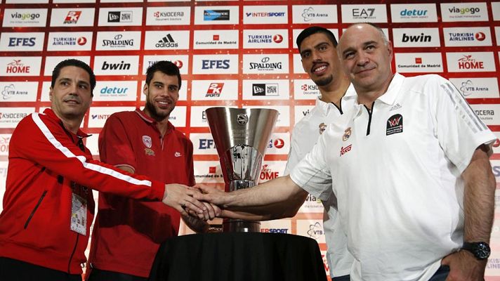 Telediario 1 - El Madrid buscará la 'Novena' ante el Olympiacos de Spanoulis