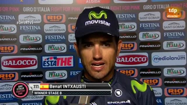  - Intxausti: "He tenido fortuna de coger la escapada buena"