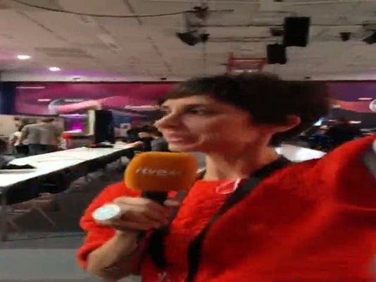 Eurovisión - Eurovisión 2015 - La sala de prensa en Viena