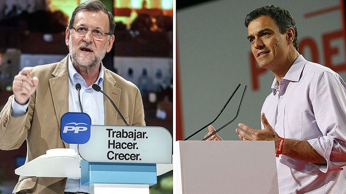 Telediario 1 - Último domingo de campaña electoral