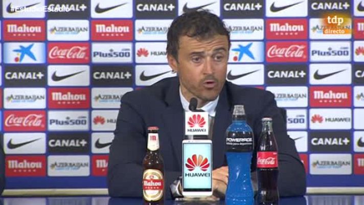  - Luis Enrique: "La Liga es el premio a muchos meses de trabajo"