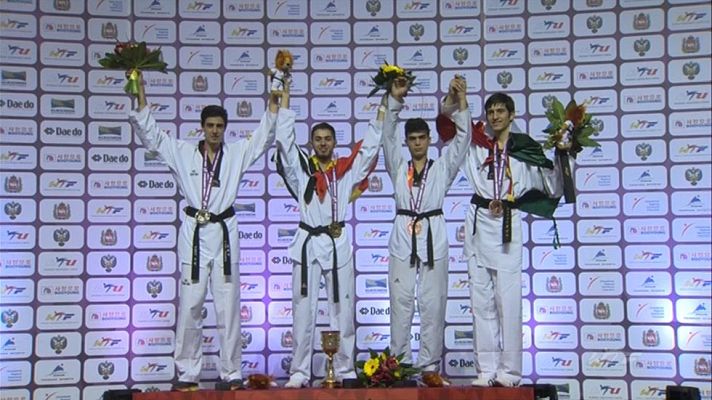 Telediario 1 - Joel González y las hermanas Calvo logran tres platas en el Mundial
