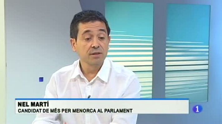 Informatiu Balear - Entrevista electoral a Nel Martí, candidat de Més per Menorca al Parlament Balear