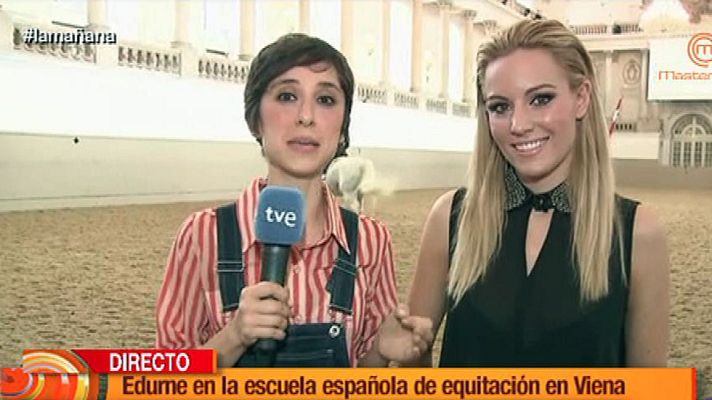 La mañana - Mariló pregunta a Edurne por su vestido y por David de Gea